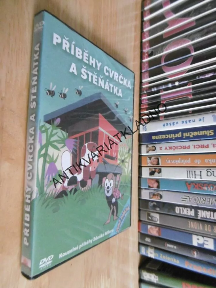 PŘÍBĚHY CVRČKA A ŠŤĚNÁTKA, DVD FILM 