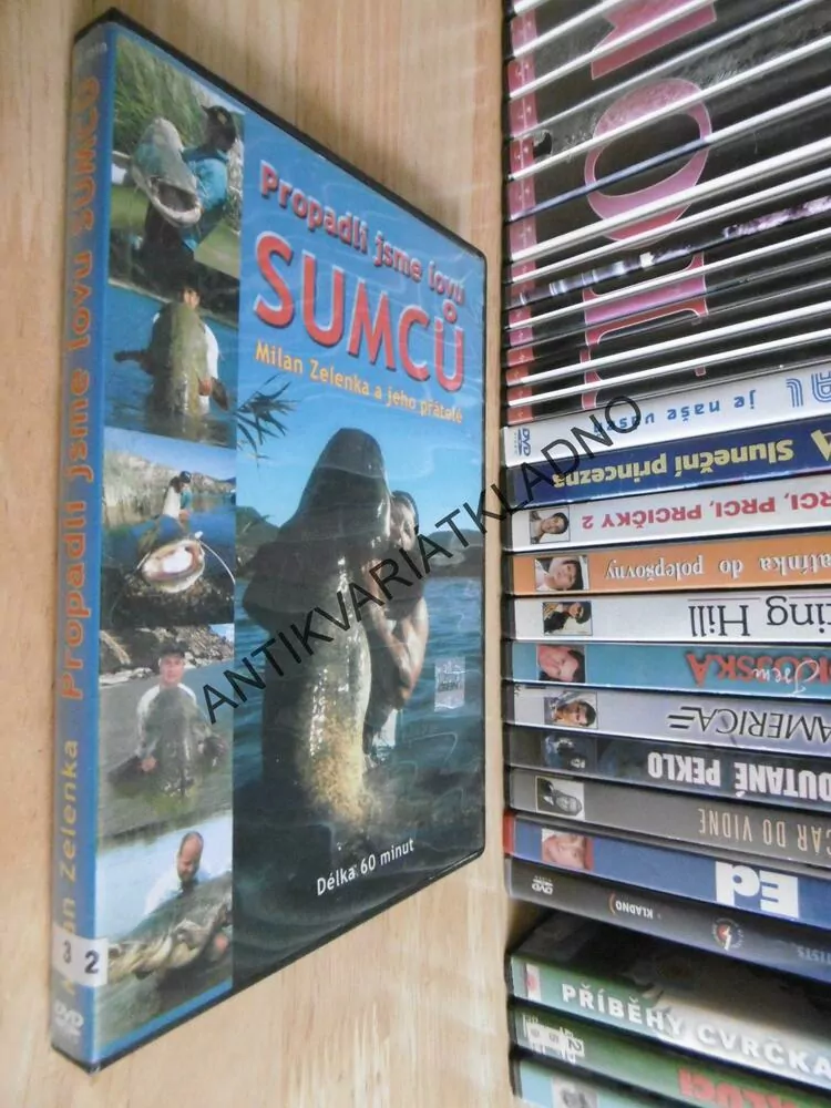 PROPADLI JSME LOVU SUMCŮ, MILAN ZELENKA, DVD FILM
