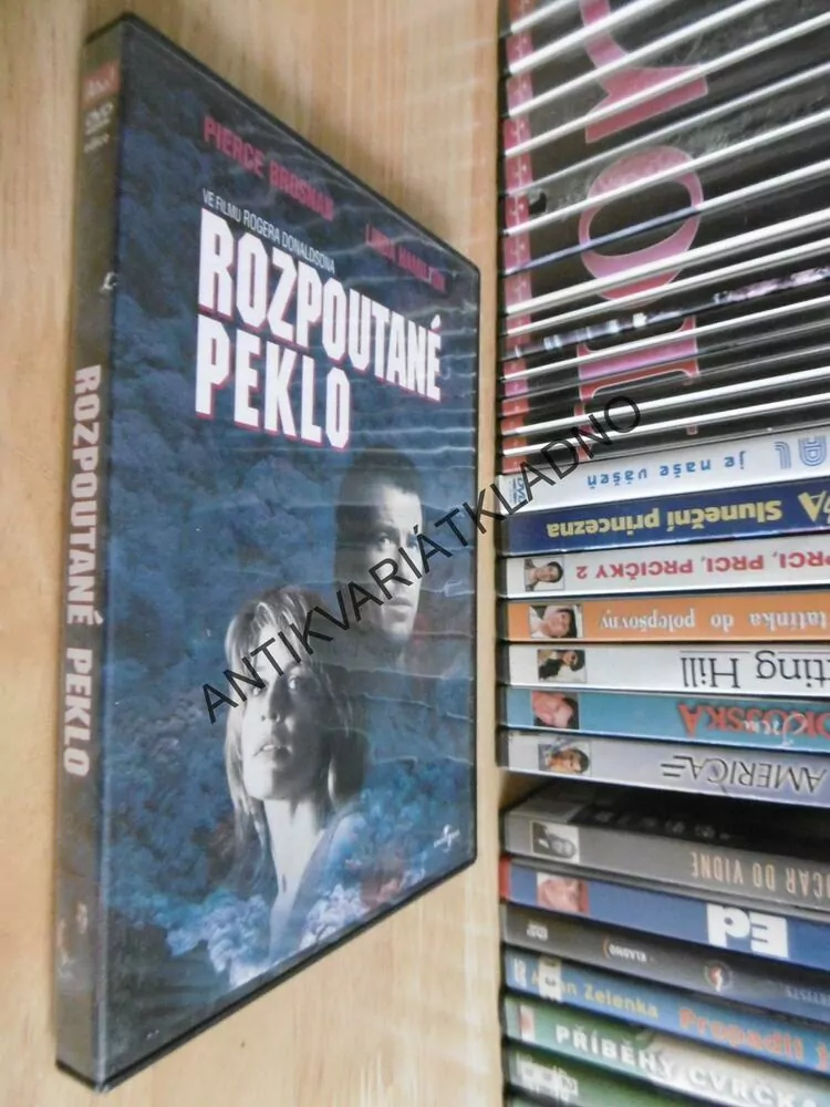 ROZPOUTANÉ PEKLO, PIERCE BROSNAN, LINDA HAMILTON, DVD FILM