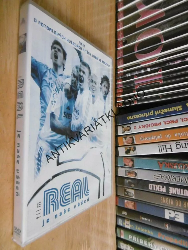 REAL JE NAŠE VÁŠEŇ, FOTBAL, SPORT, DVD FILM