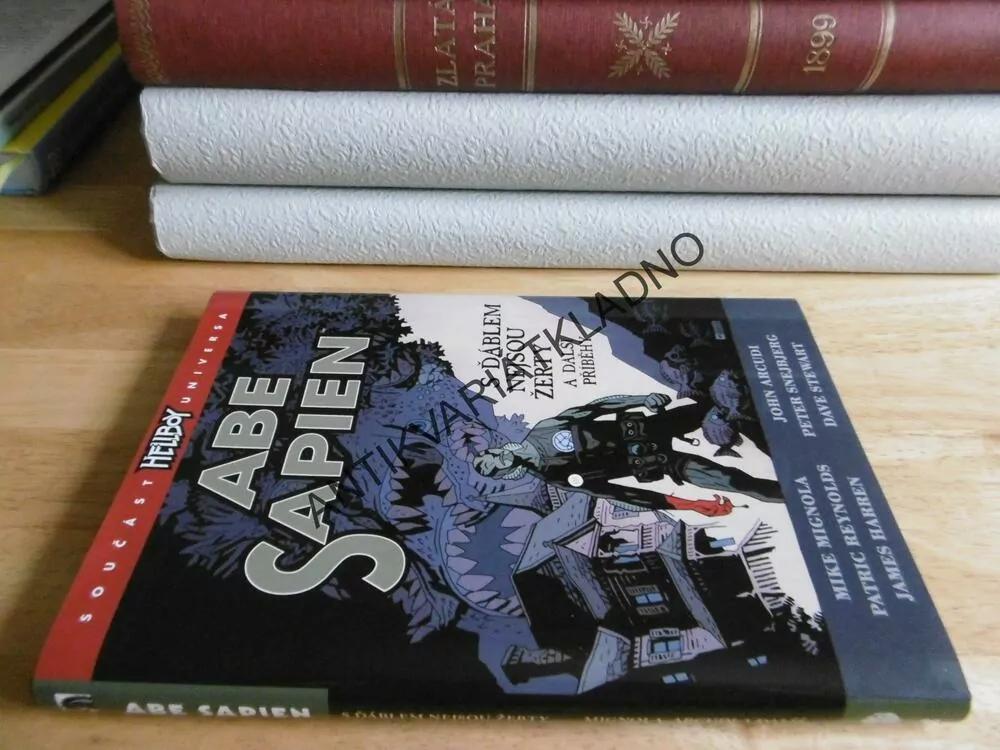 HELLBOY, ABE SAPIEN, S ĎÁBLEM NEJSOU ŽERTY, MIKE MIGNOLA, KOMIKS 2