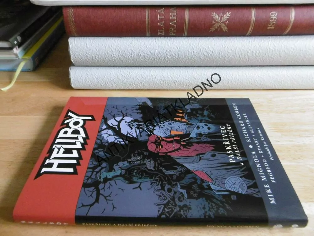 HELLBOY, PASKŘIVEC A JINÉ PŘÍBĚHY, MIKE MIGNOLA, KOMIKS 10