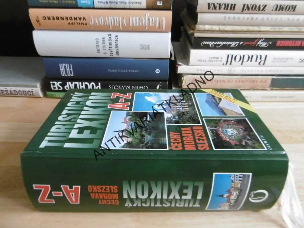 TURISTICKÝ LEXIKON A-Z, ČECHY MORAVA SLEZSKO, 1500 HESEL NA 1100 STRANÁCH, **an