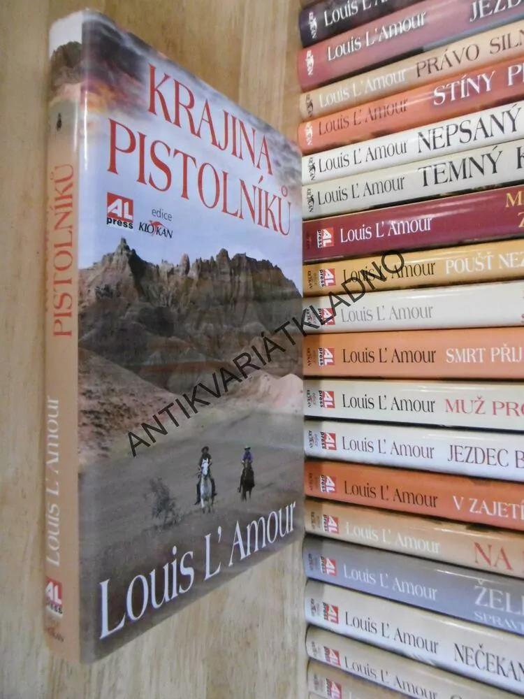 KRAJINA PISTOLNÍKŮ, LOUIS L´AMOUR,