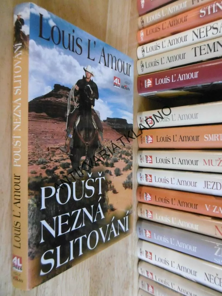 POUŠŤ NEZNÁ SLITOVÁNÍ, LOUIS L´AMOUR, **an