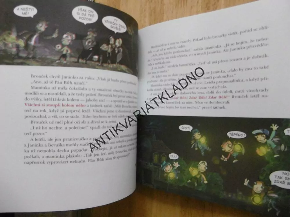 BROUČCI, JAN KARAFIÁT, ALEŠ ČUMA, 3D OBRÁZKY, VČETNĚ BRÝLÍ, **an