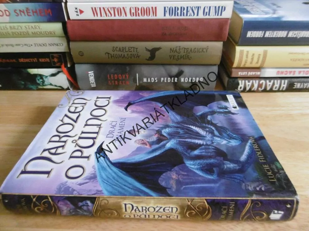 NAROZEN O PŮLNOCI, DRAČÍ ZNAMENÍ, LUCIE FIDLEROVÁ, **an