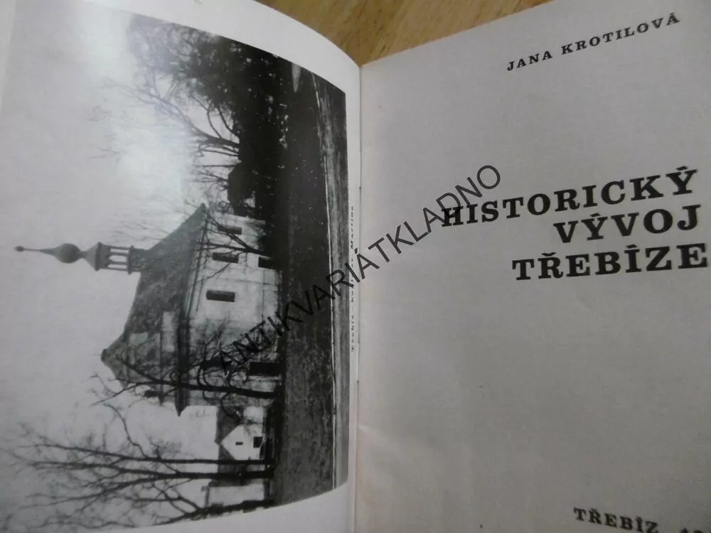 HISTORICKÝ VÝVOJ TŘEBÍZE, JANA KROTILOVÁ,