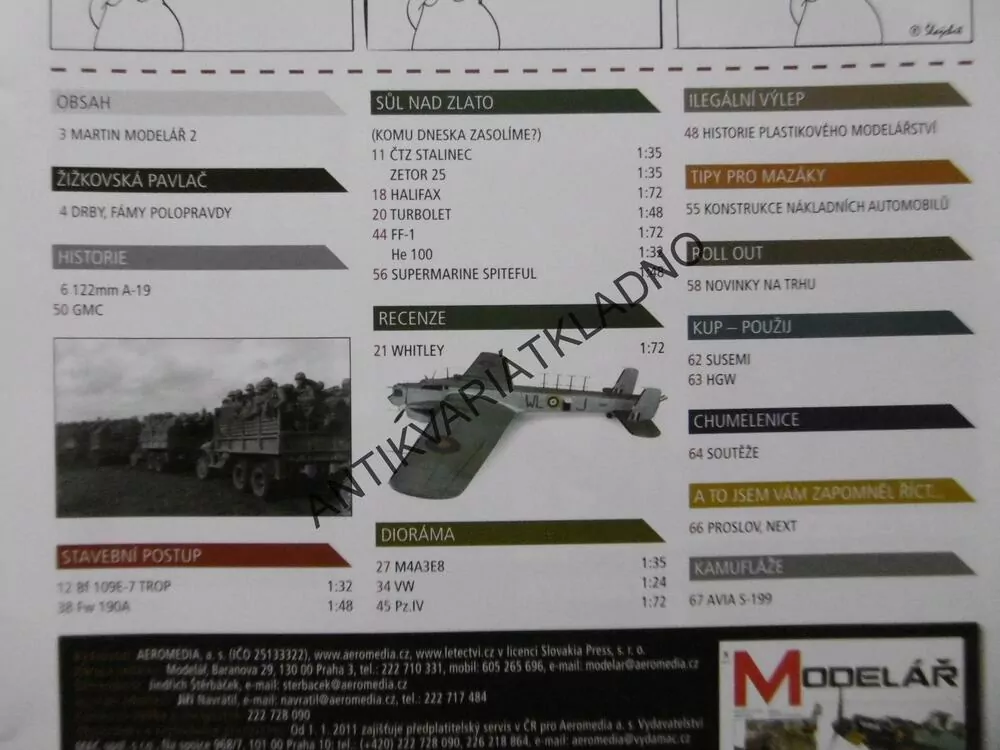 ČASOPIS MODELÁŘ 5/2012, 
