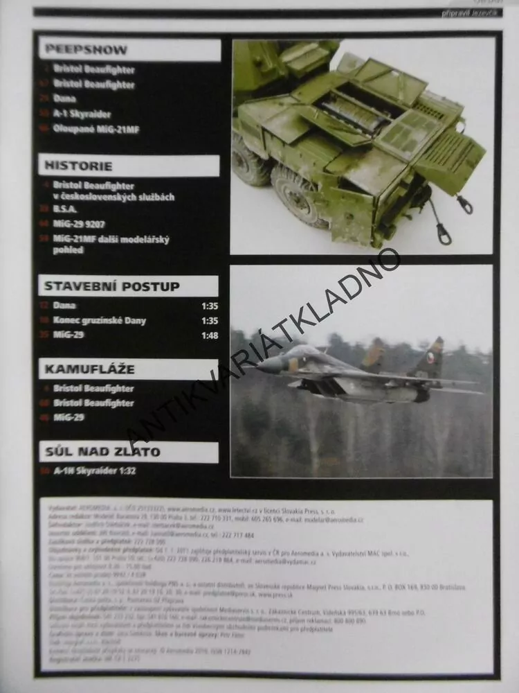 ČASOPIS MODELÁŘ EXTRA E17 2012 