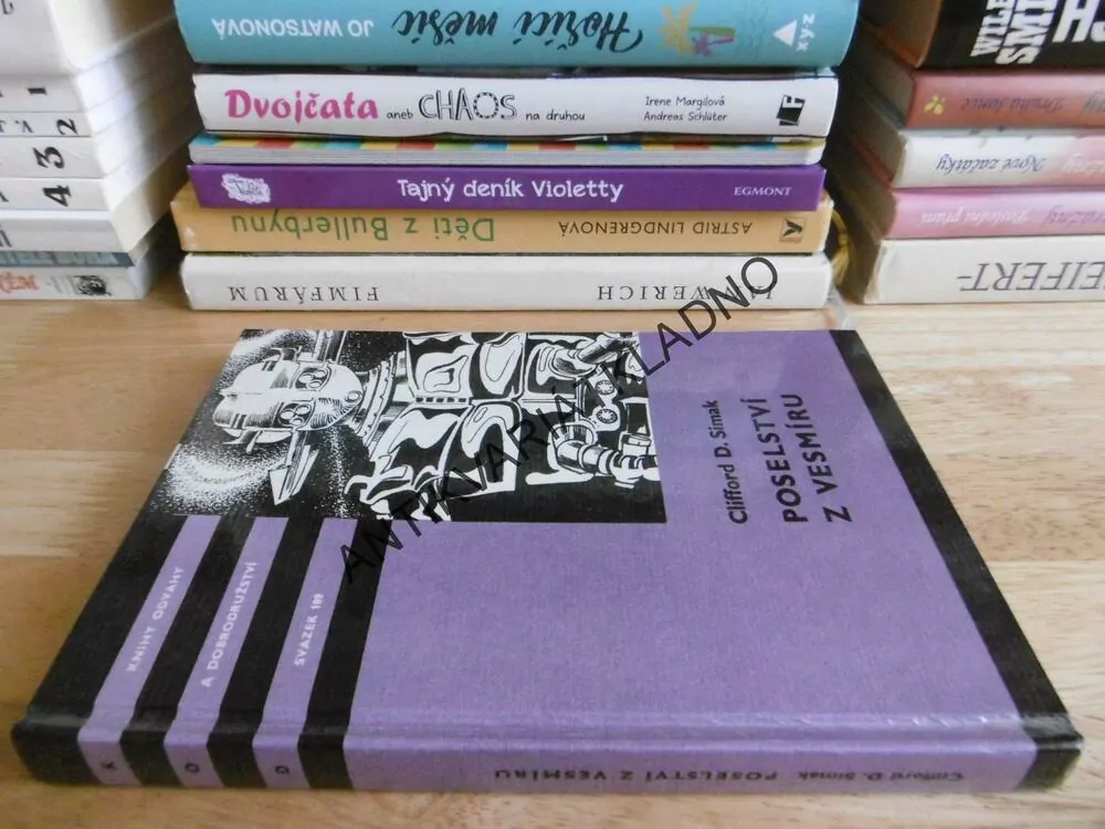 KOD 189 - POSELSTVÍ Z VESMÍRU, CLIFFORD D.SIMAK, **an