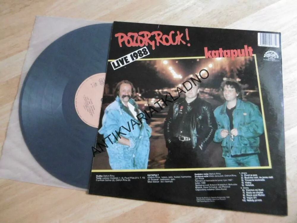 KATAPULT, POZOR, ROCK! LIVE 1988