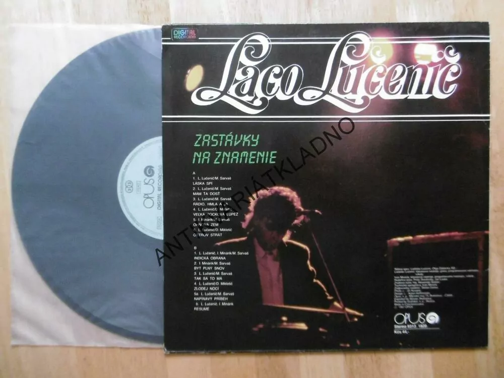 LACO LUČENIČ, ZASTÁVKY NA ZNAMENIE