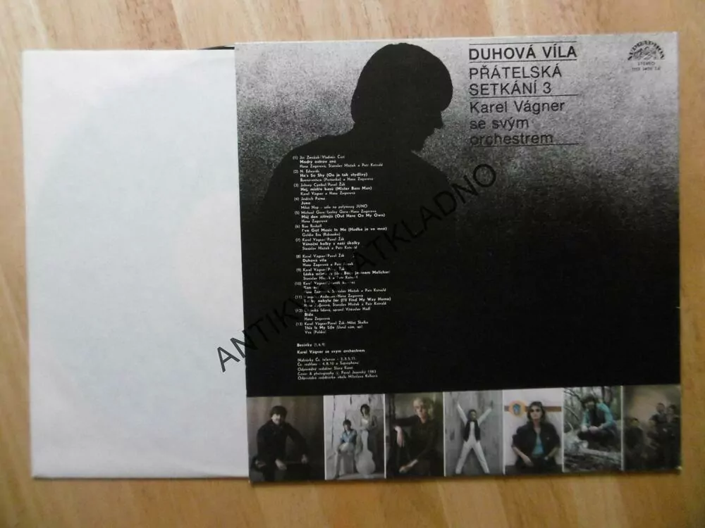 DUHOVÁ VÍLA, PŘÁTELSKÁ SETKÁNÍ 3, KAREL VÁGNER, ZAGOROVÁ, REZEK, HLOŽEK , KOTVALD AJ.