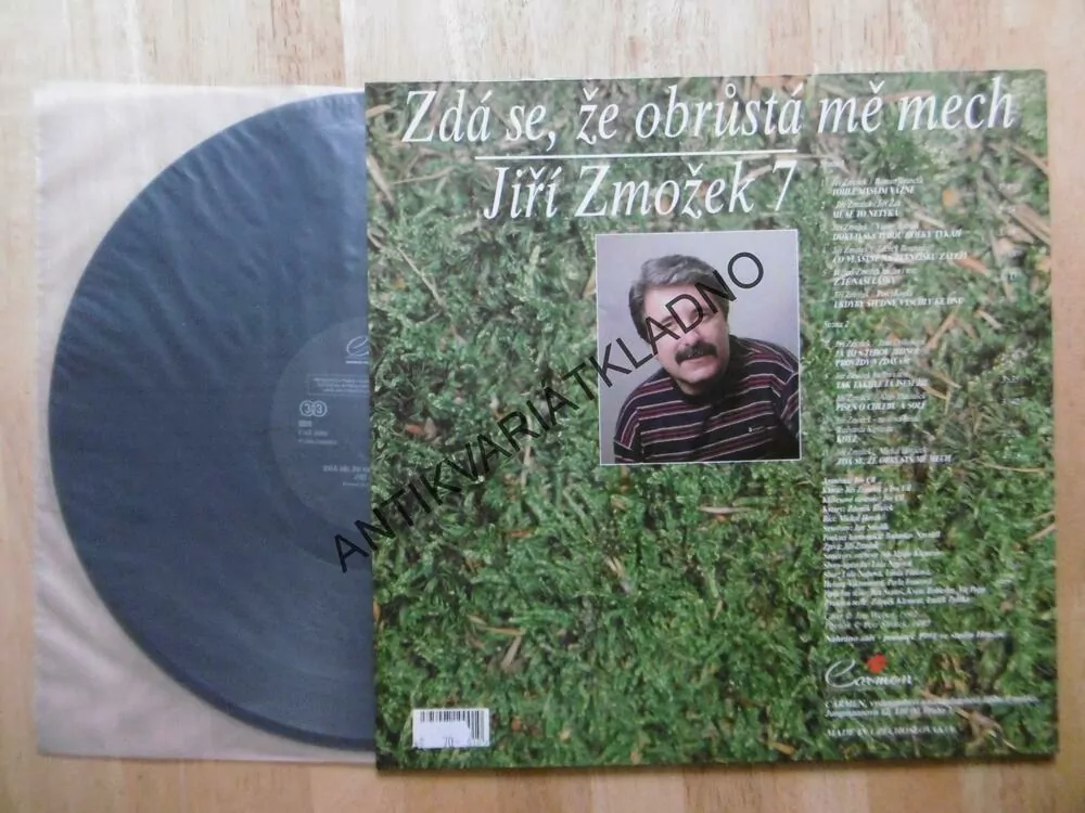 JIŘÍ ZMOŽEK 7., ZDÁ SE, ŽE OBRŮSTÁ MĚ MECH,