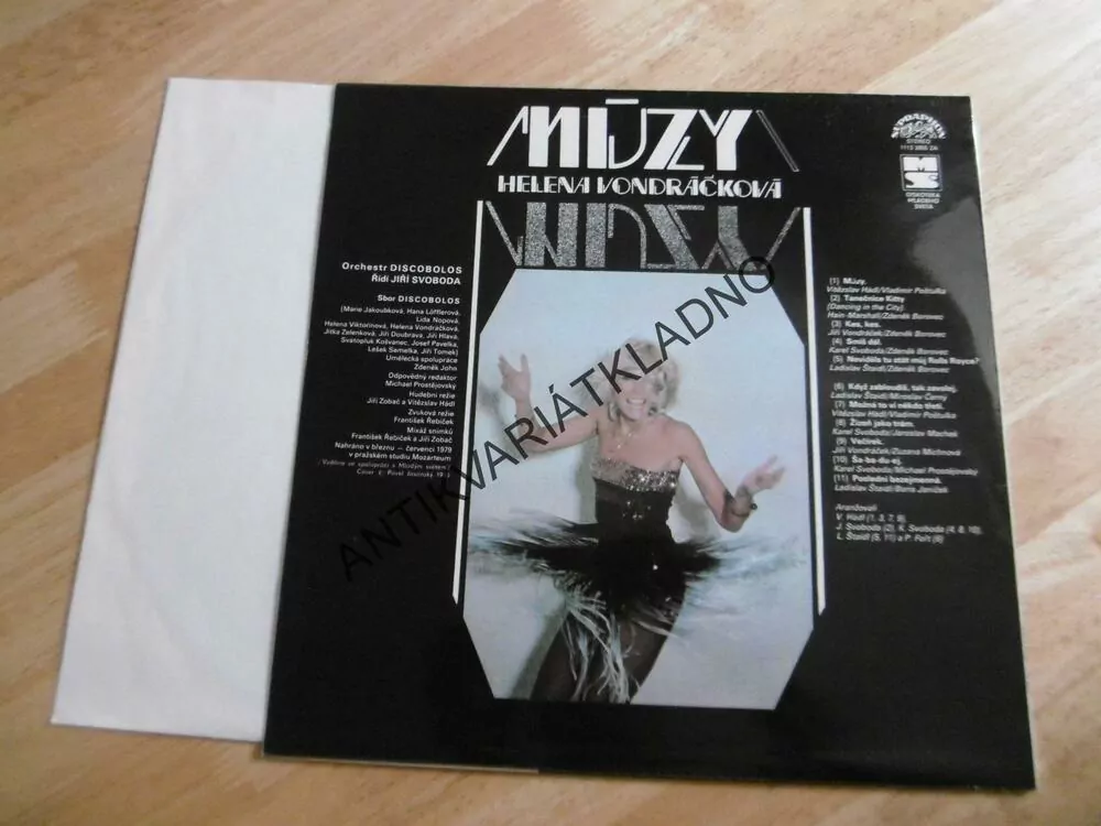 MÚZY, HELENA VONDRÁČKOVÁ, LP