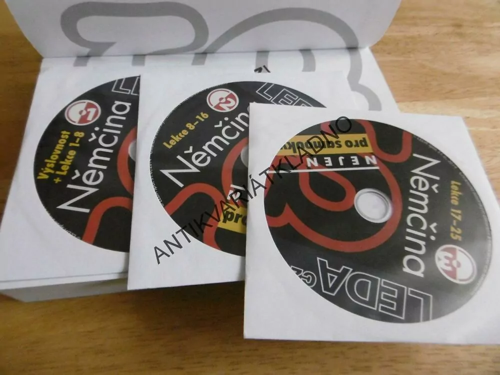 NĚMČINA NEJEN PRO SAMOUKY, + SLOVNÍK + 3 CD, NĚMECKY