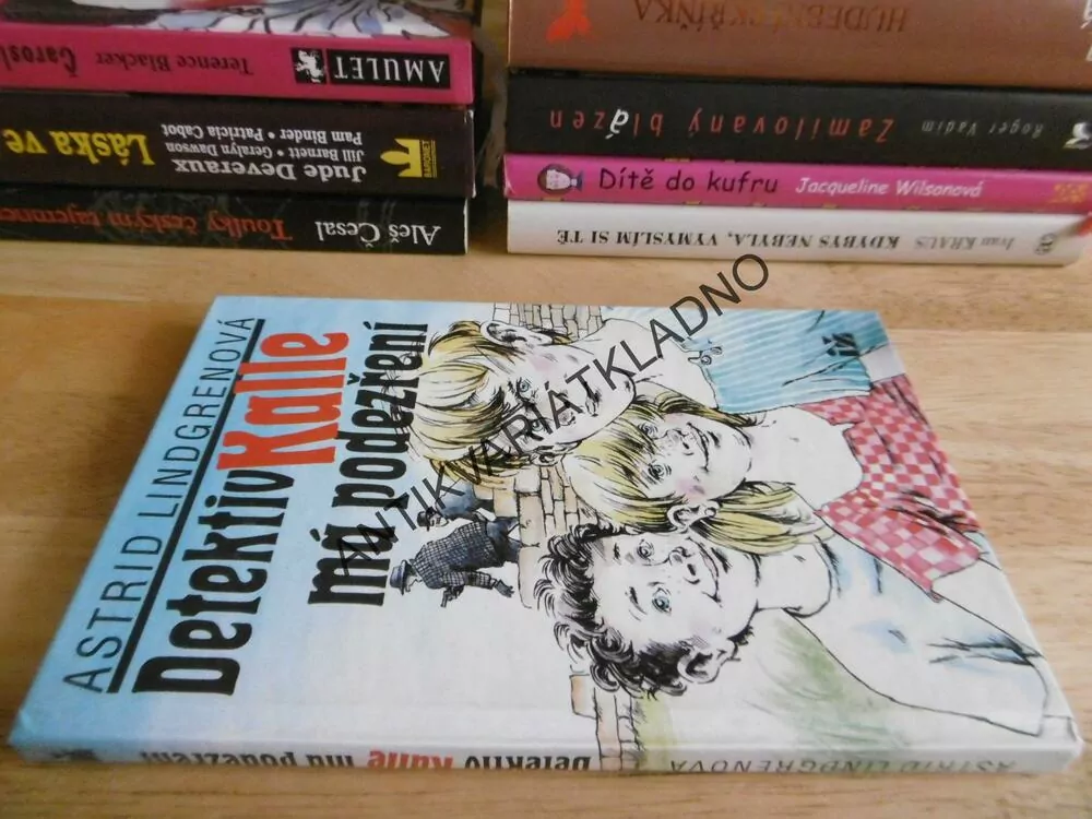DETEKTIV KALLE MÁ PODEZŘENÍ, ASTRID LINDGRENOVÁ, MILOŠ KÁNSKÝ