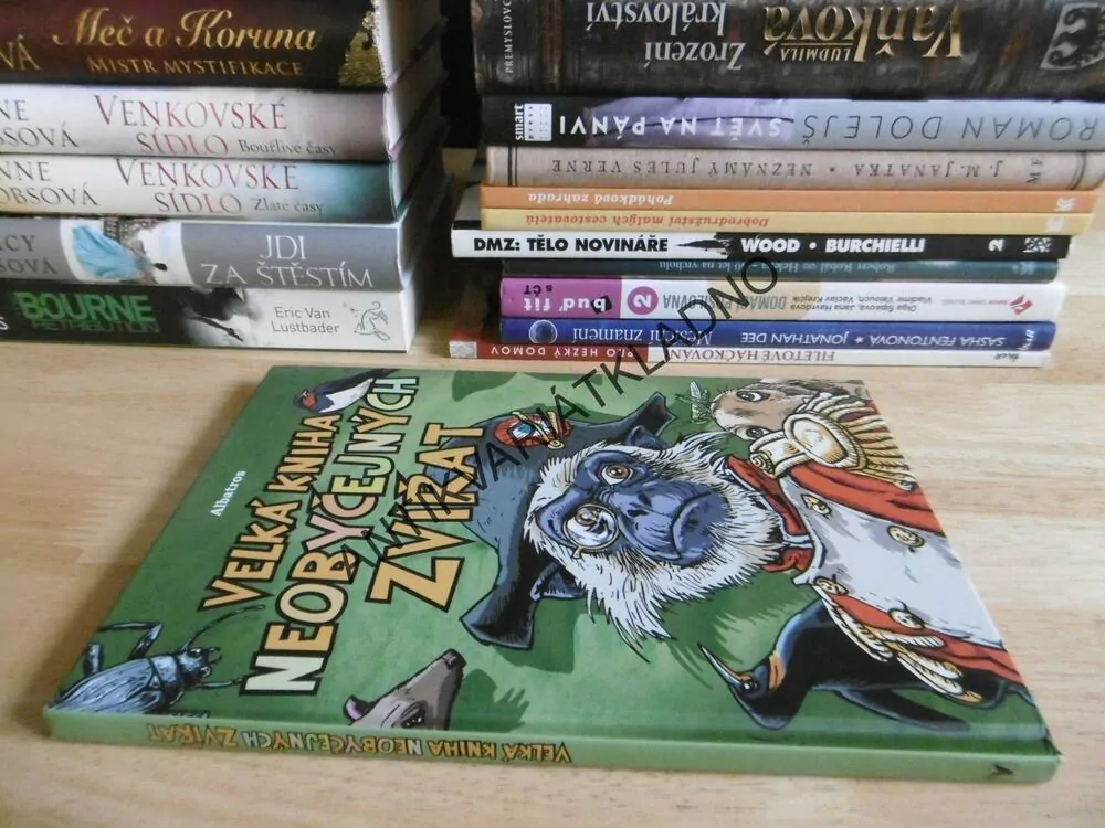 VELKÁ KNIHA NEOBYČEJNÝCH ZVÍŘAT, KONEČNÝ, J.G. DANGLÁR, 2009, **an