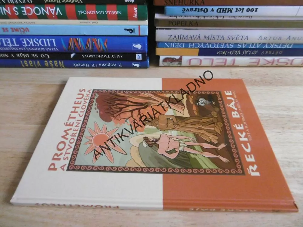 ŘECKÉ BÁJE, PROMÉTHEUS A STVOŘENÍ ČLOVĚKA, JAROSLAV NIŇAJ, **an