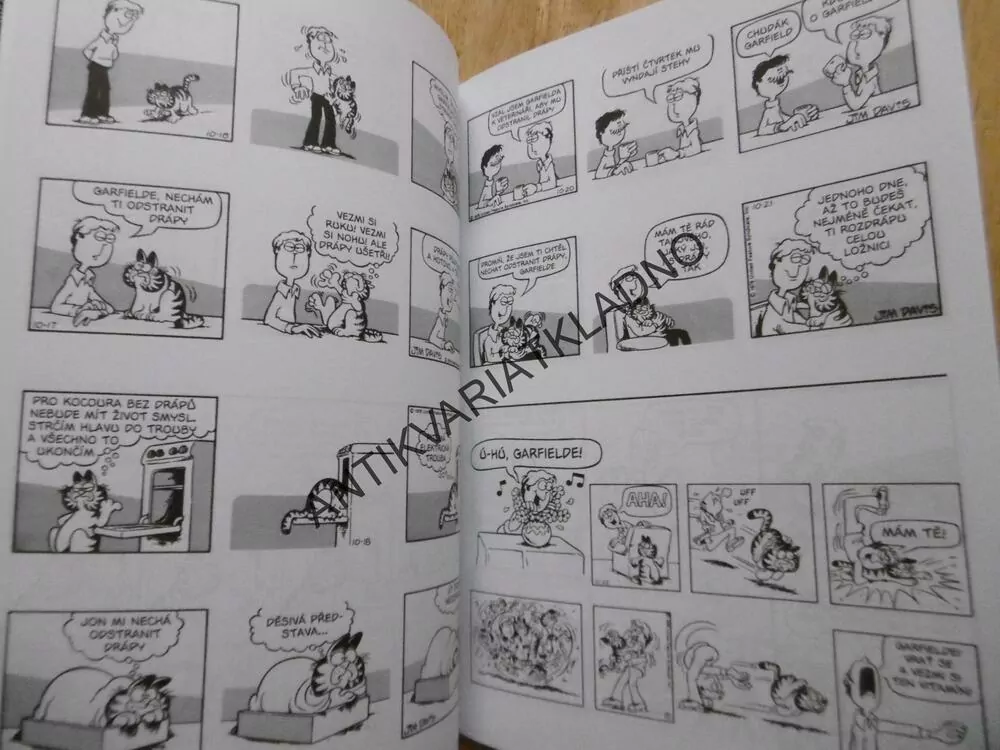 GARFIELD VE VELKÉM, JEHO NULTÁ KNIHA, 0., KOCOUR, KOMIKS,