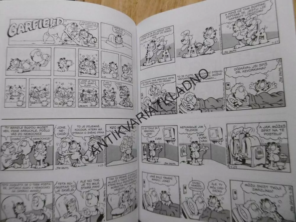 GARFIELD ŠKVAŘÍ SÁDLO, 16., KOCOUR, KOMIKS,