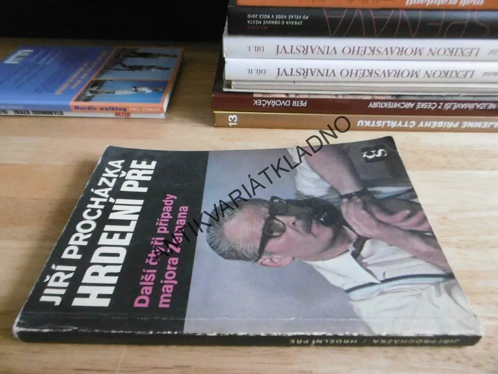 HRDELNÍ PŘE, MAJOR ZEMAN, JIŘÍ PROCHÁZKA, MAJOR ZEMAN , VLADIMÍR BRABEC, 4 PŘÍPADY, **an