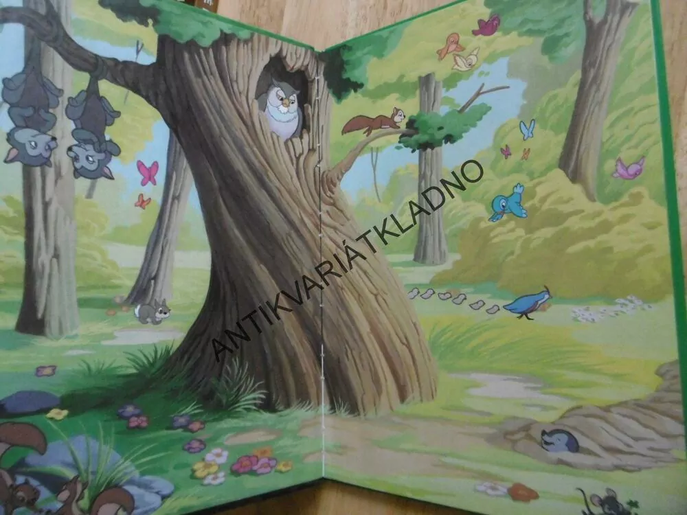 BAMBI A ZTRACENÁ VEVERKA, WALT DISNEY, **an