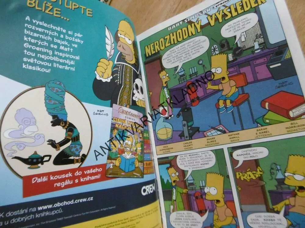 SIMPSONOVI, BART SIMPSON, KOMIKS, 7/2017