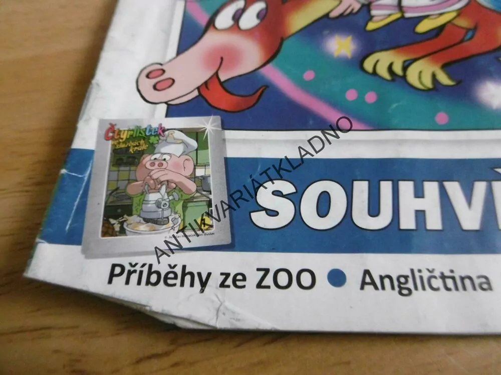 ČTYŘLÍSTEK 552 - SOUHVĚZDÍ DRAKA