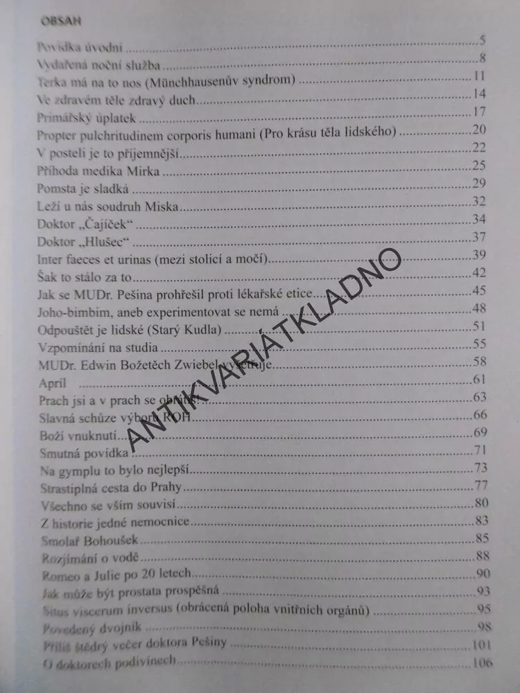 POVÍDKY STARÉHO FONENDOSKOPU, PAVEL DLOUHÝ