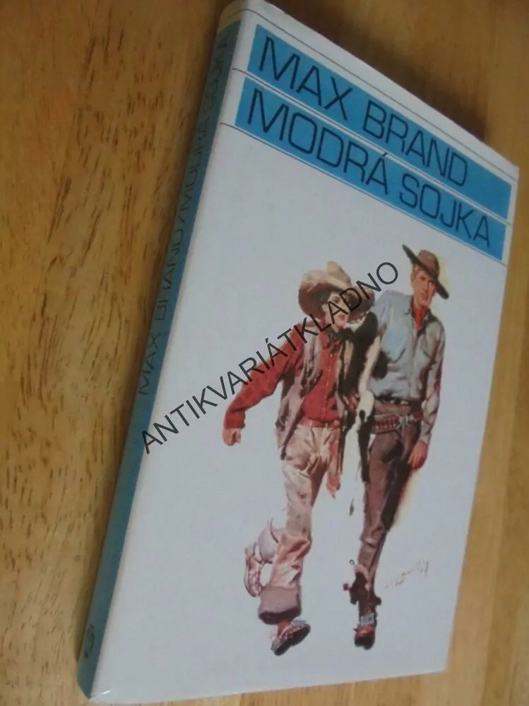 MODRÁ SOJKA, MAX BRAND, ZDENĚK BURIAN -OBÁLKA, J. WOWK, **an