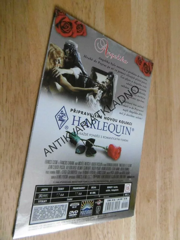 ANGELIKA A SULTÁN, DVD FILM