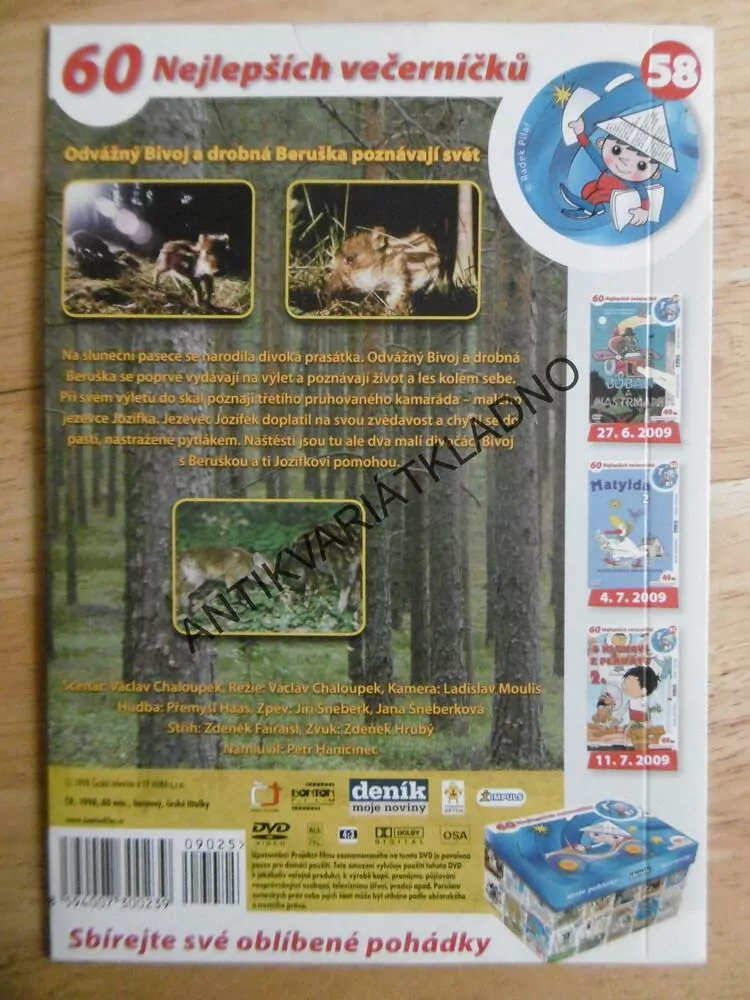 PRUHOVANÍ KAMARÁDI, DVD FILM
