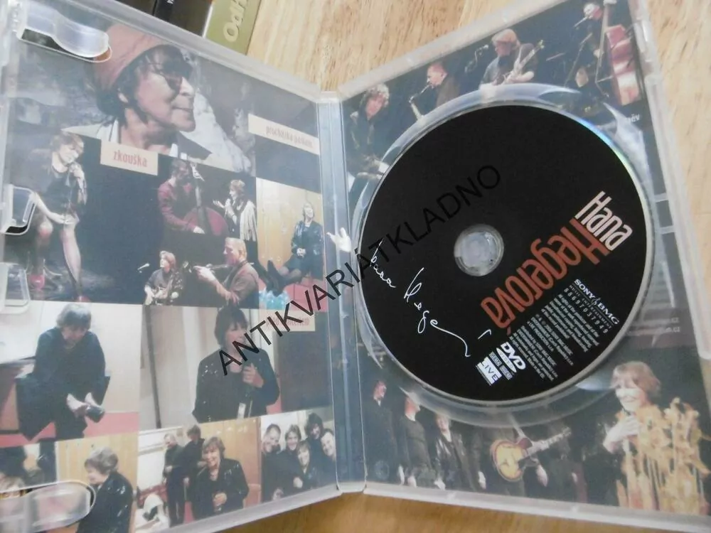 HANA HEGEROVÁ, DVD FILM HUDBA