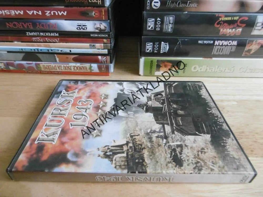 KURSK 1943, RUSKO, DOKUMENT DVD FILM 2.SVĚT.VÁLKA