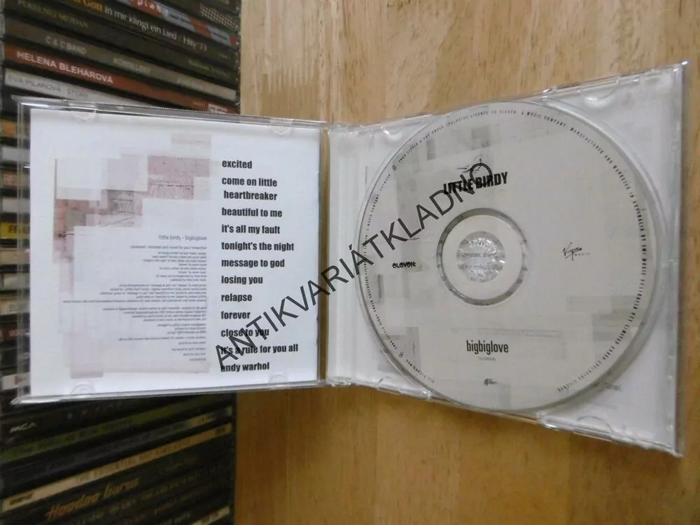 LITTLE BIRDY, BIGBIGLOVE, CD