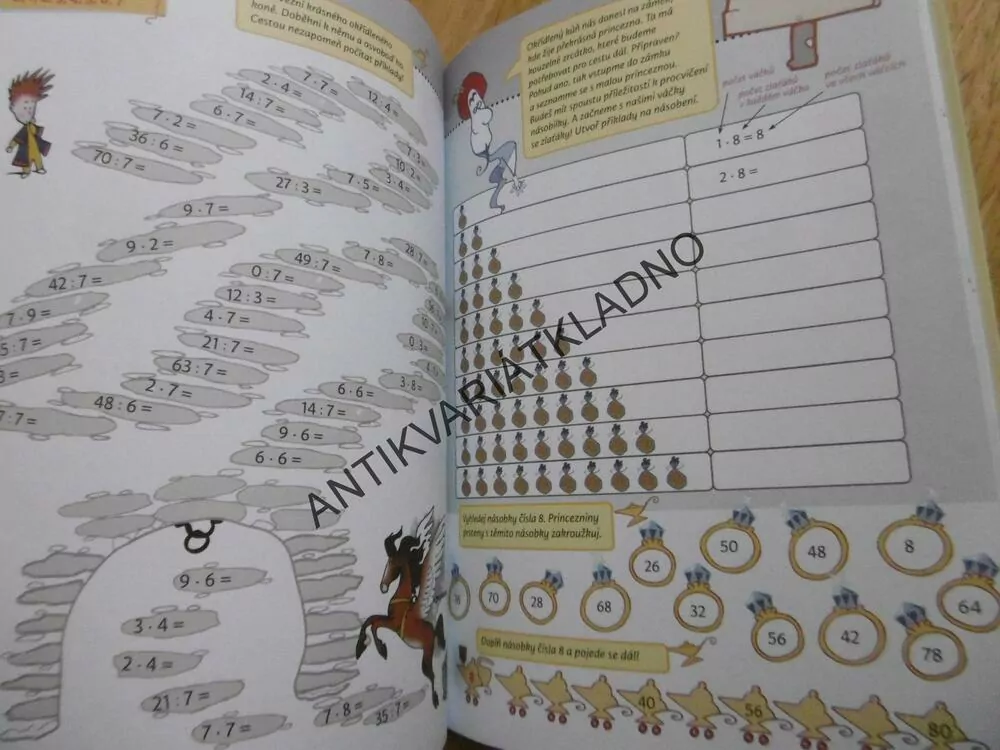 S NÁSOBILKOU DO POHÁDKY, MATEMATIKY, ANDREA BRÁZDOVÁ