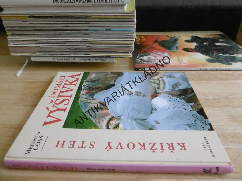 DOMÁCÍ VÝŠIVKA, KŘÍŽKOVÝ STEH, MELINDA COSS