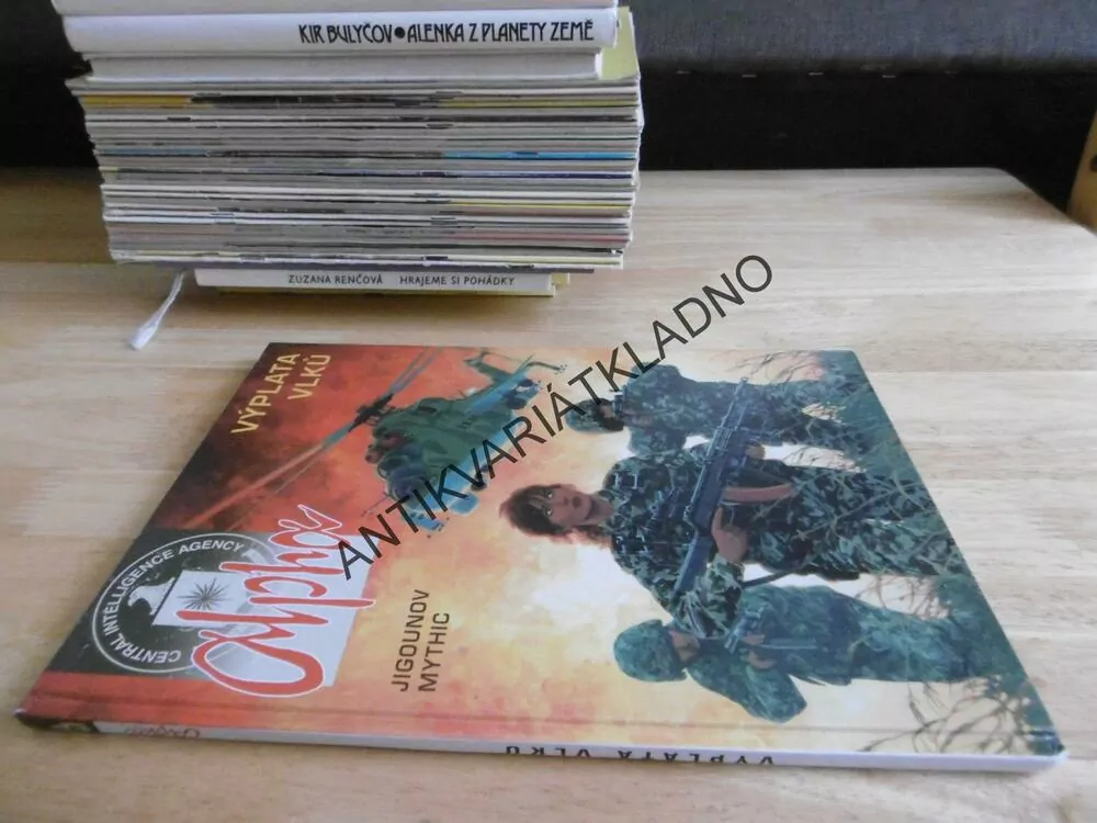 ALPHA, VÝPLATA VLKŮ, JIGOUNOV MYTHIC, KOMIKS, 