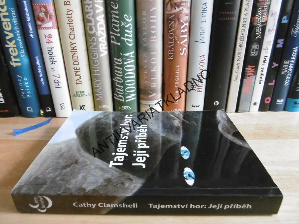 TAJEMSTVÍ HOR: JEJÍ PŘÍBĚH, CATHY CLAMSHELL-AUTOGRAM AUTORKY, **an