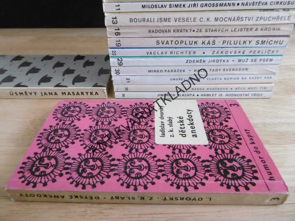 DĚTSKÉ ANEKDOTY, LADISLAV DVORSKÝ, HUMOR DO KAPSY 3., 19714