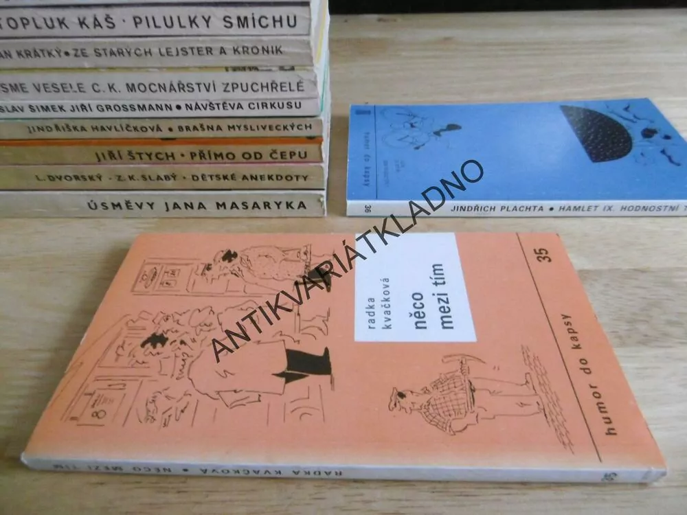 NĚCO MEZI TÍM, RADKA KVAČKOVÁ, HUMOR DO KAPSY 35., 1990