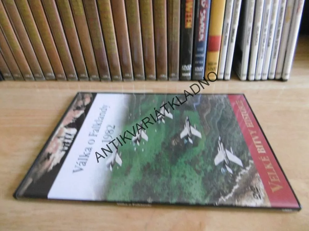 BITVA O FALKLANDY 1982, VELKÉ BITVY HISTORIE, DVD FILM SVĚT.VÁLKA