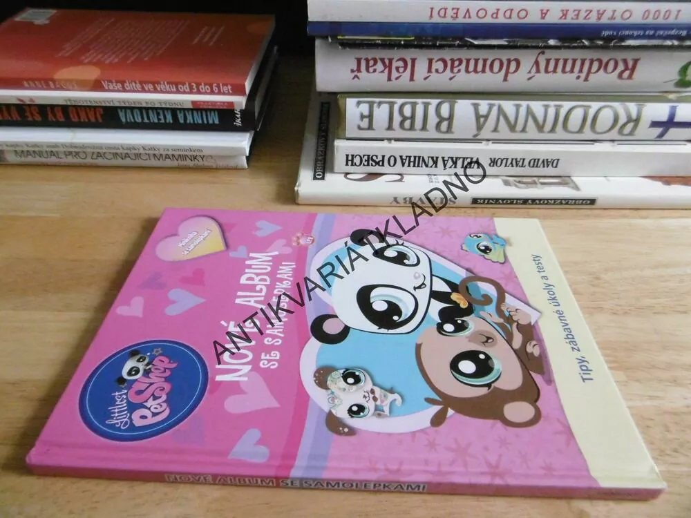 NOVÉ ALBUM SE SAMOLEPKAMI, LITTLEST PET SHOP,