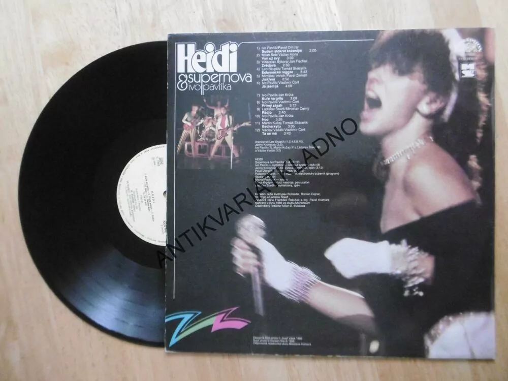 HEIDI JANKŮ, SUPERNOVA, IVO PAVLÍK