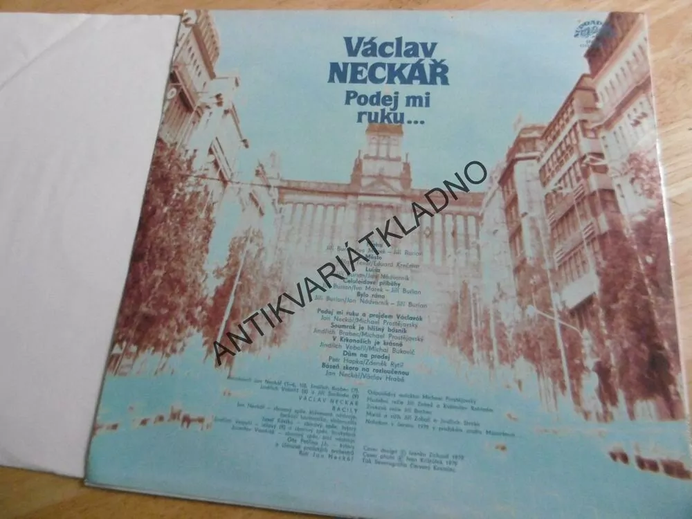 BACILY, VÁCLAV NECKÁŘ, PODEJ MI RUKU..., LP