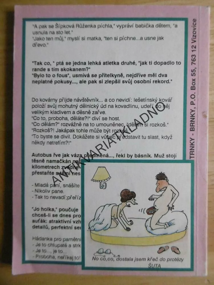 SRANDOKAPS, 2., SRANDA, SEX, EROTIKA, JOŽKA ŠTĚTINA,