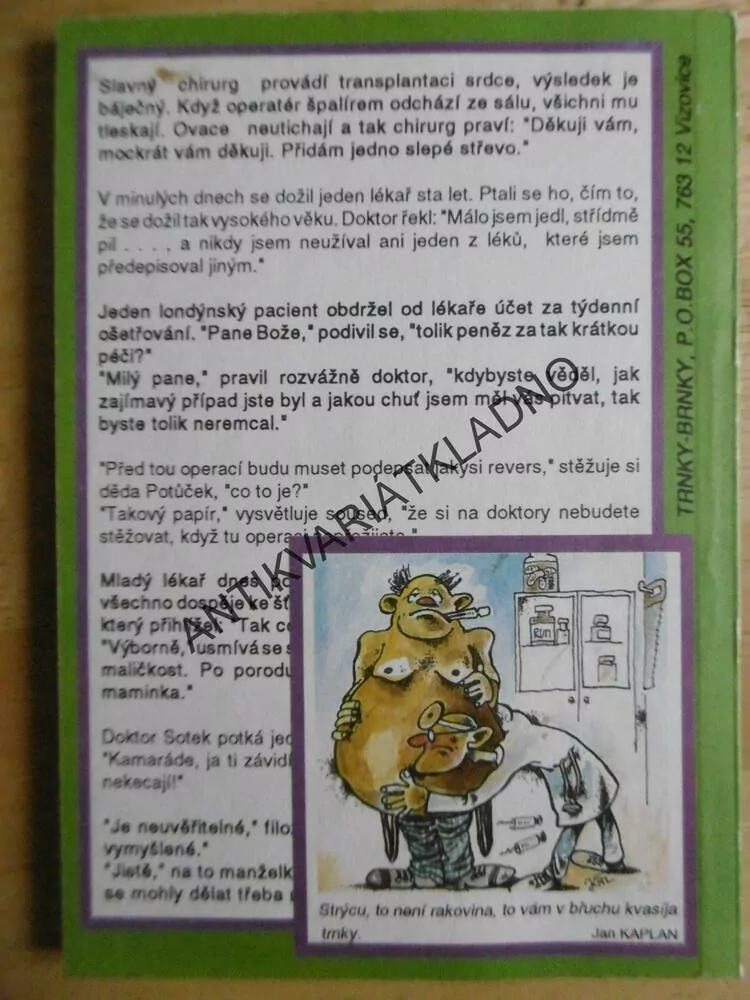 SRANDOKAPS, 5., LÉČÍME SMÍCHEM ANEB MEDICÍNA BEZ ŽUPANU