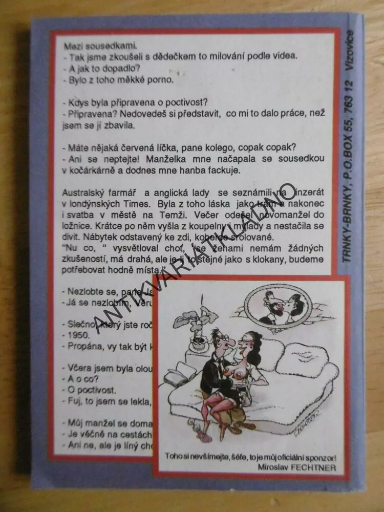 SRANDOKAPS, 6., SRANDA, SEX, EROTIKA, II., JOŽKA ŠTĚTINA,